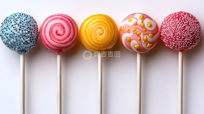 高清大图下载【趣麦麦图】彩色棒棒糖