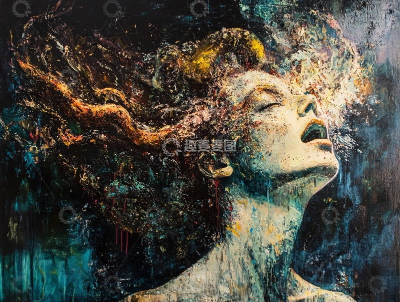 高清大图下载【趣麦麦图】水下女性