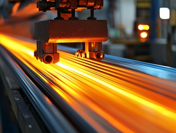 钢材高温加工生产线