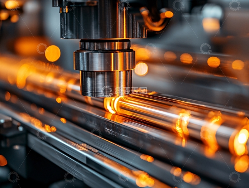 高清大图下载【趣麦麦图】精密金属加工的火花四溅