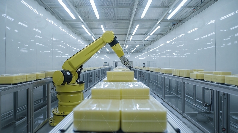 高清大图下载【趣麦麦图】自动化工厂生产线1