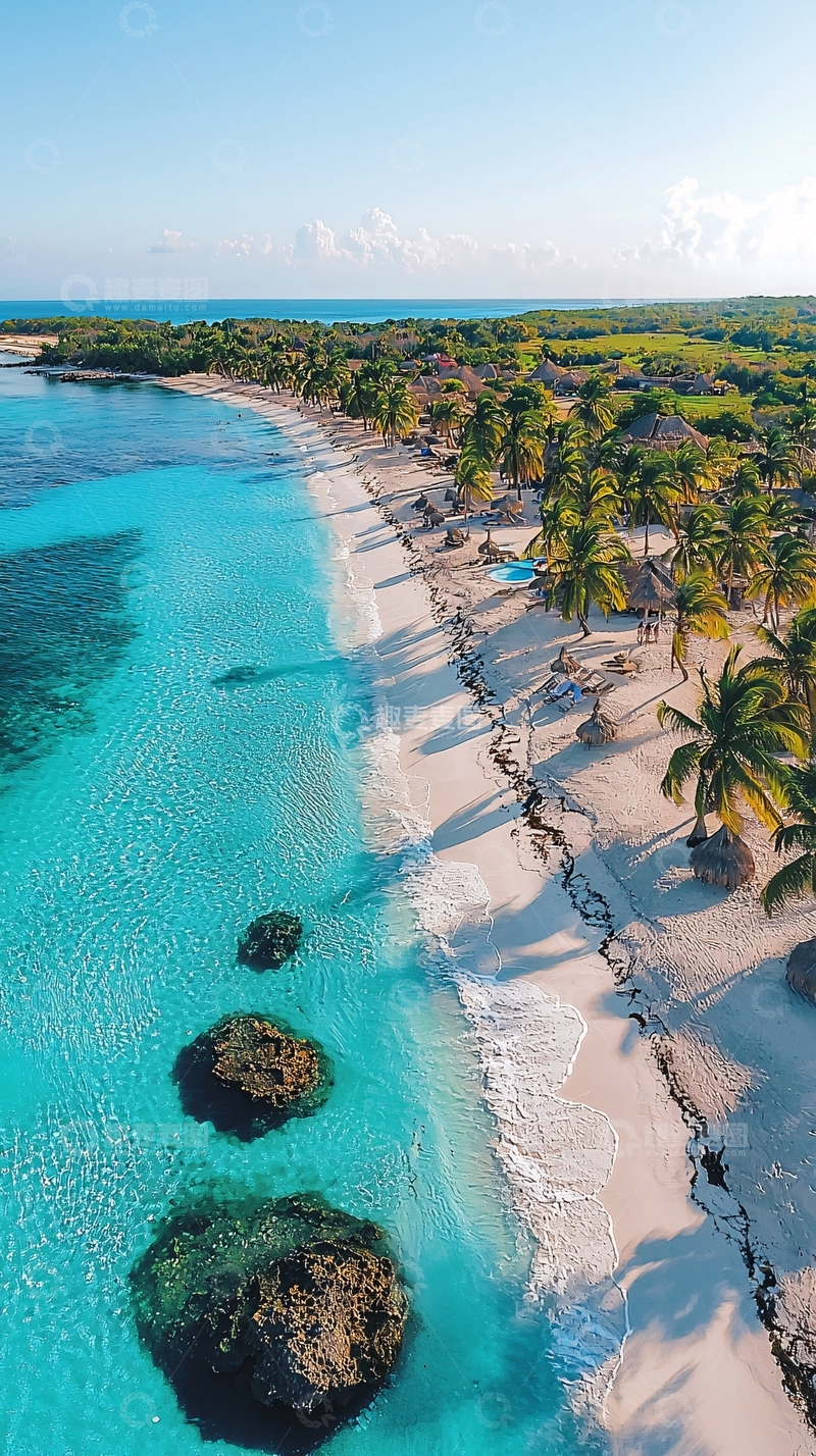 高清大图下载【趣麦麦图】海滩