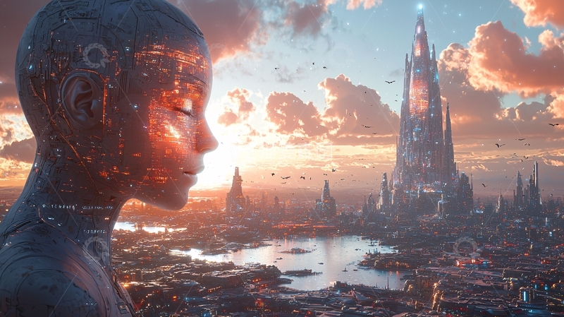 高清大图下载【趣麦麦图】未来都市