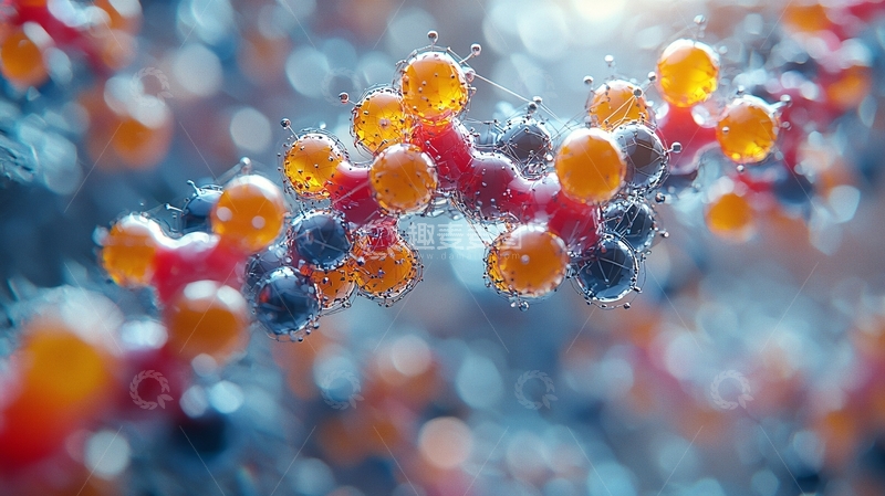 高清大图下载【趣麦麦图】分子结构