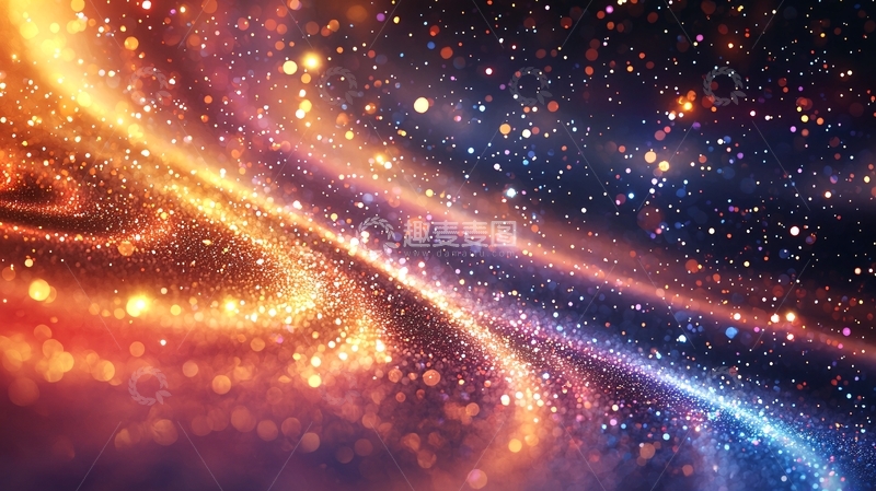 高清大图下载【趣麦麦图】梦幻星空宇宙背景