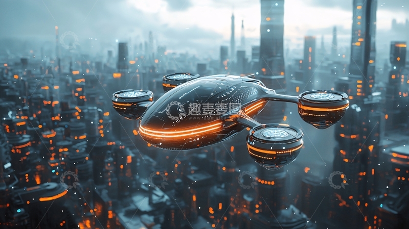 高清大图下载【趣麦麦图】未来科技城市94