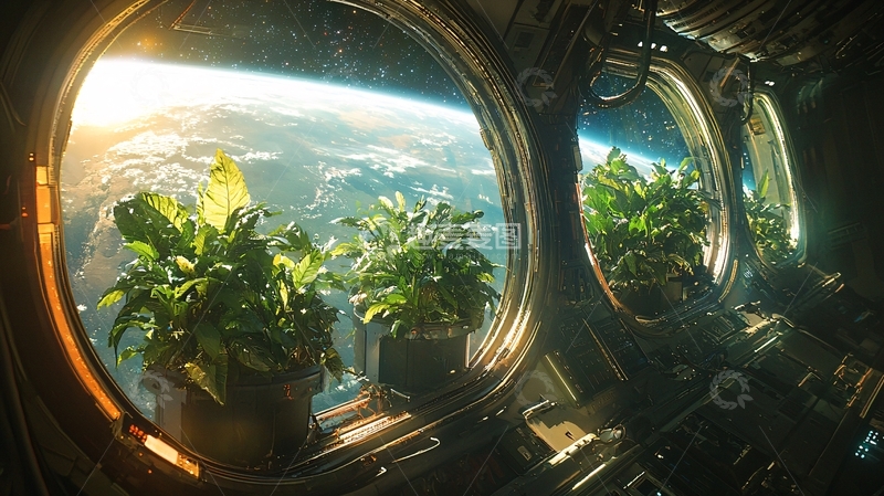 高清大图下载【趣麦麦图】太空植物