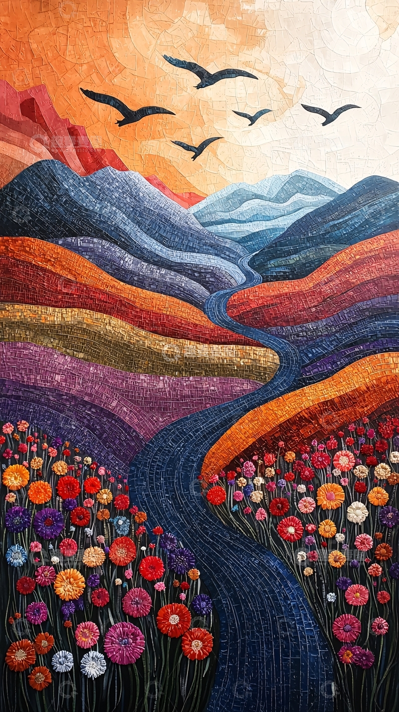 高清大图下载【趣麦麦图】风景油画