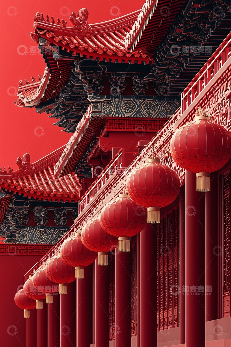 高清大图下载【趣麦麦图】中国古典建筑