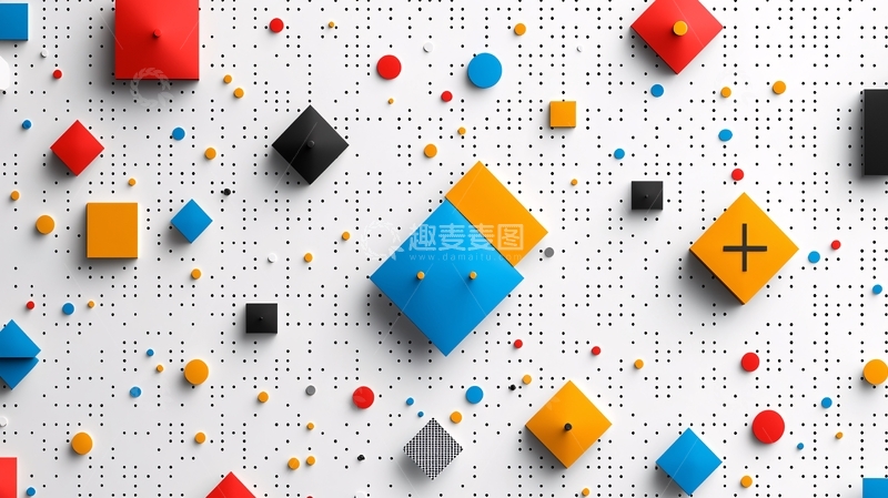 高清大图下载【趣麦麦图】抽象几何图形