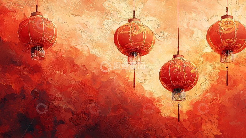 高清大图下载【趣麦麦图】红灯笼