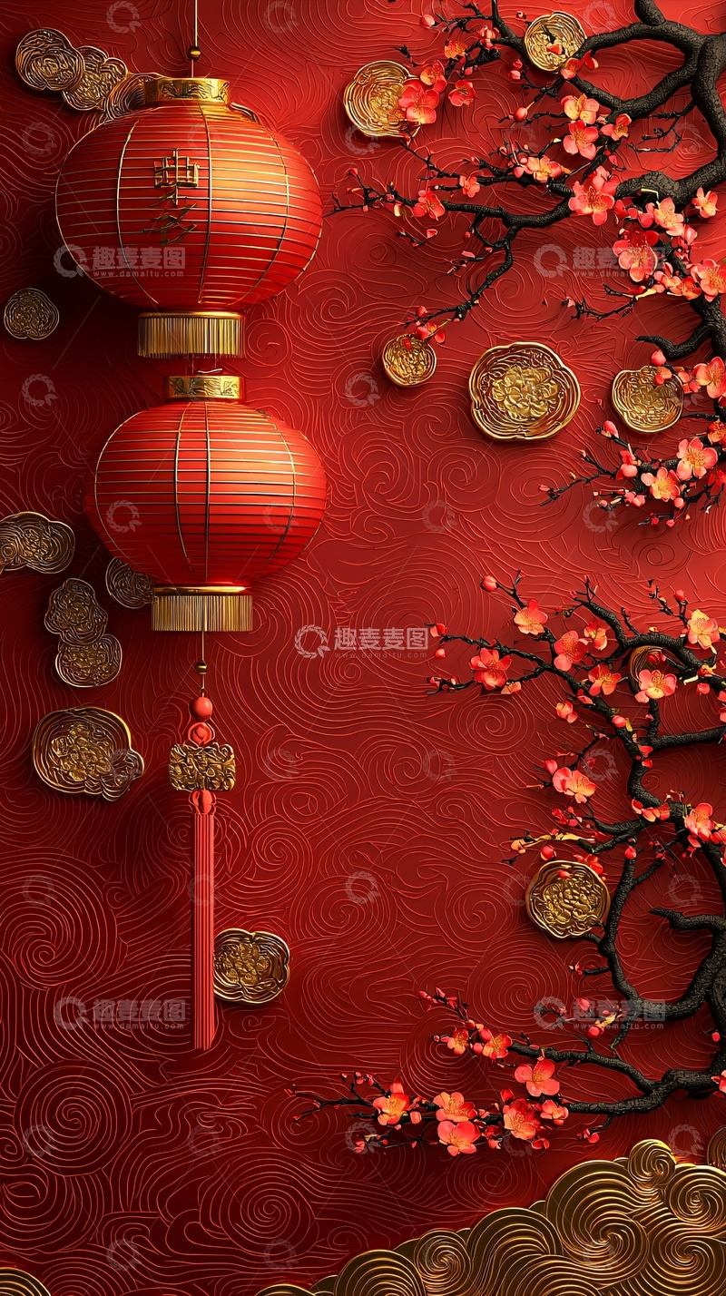 高清大图下载【趣麦麦图】红灯笼