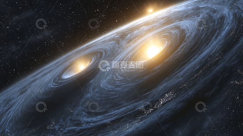 高清大图下载【趣麦麦图】宇宙星云漩涡