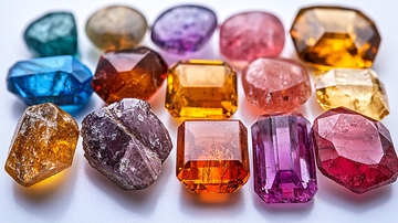 彩色宝石原石