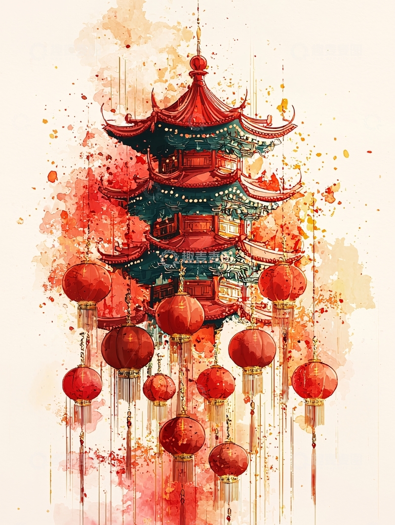 高清大图下载【趣麦麦图】水墨画