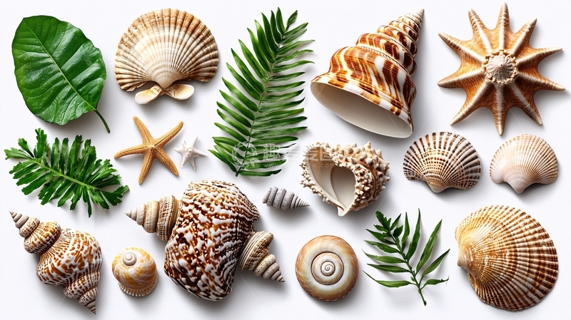 高清大图下载【趣麦麦图】贝壳