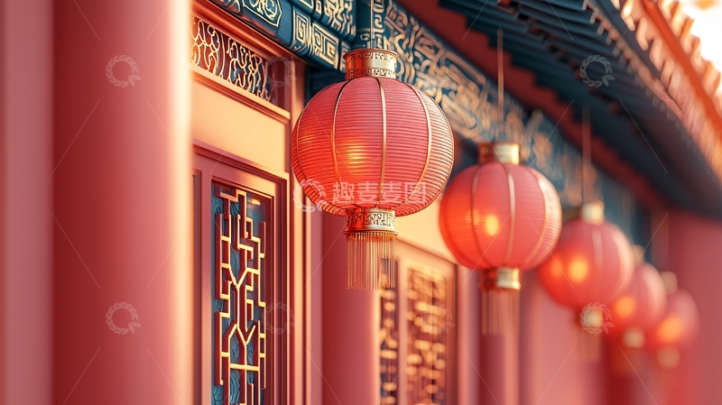 高清大图下载【趣麦麦图】中式建筑