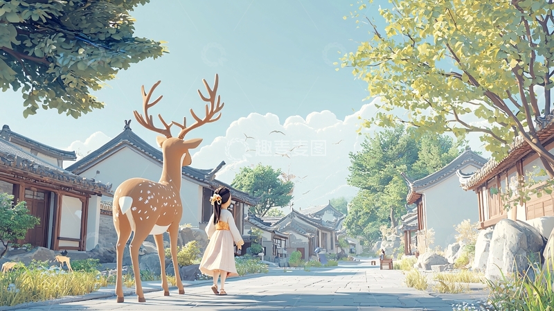 高清大图下载【趣麦麦图】古风