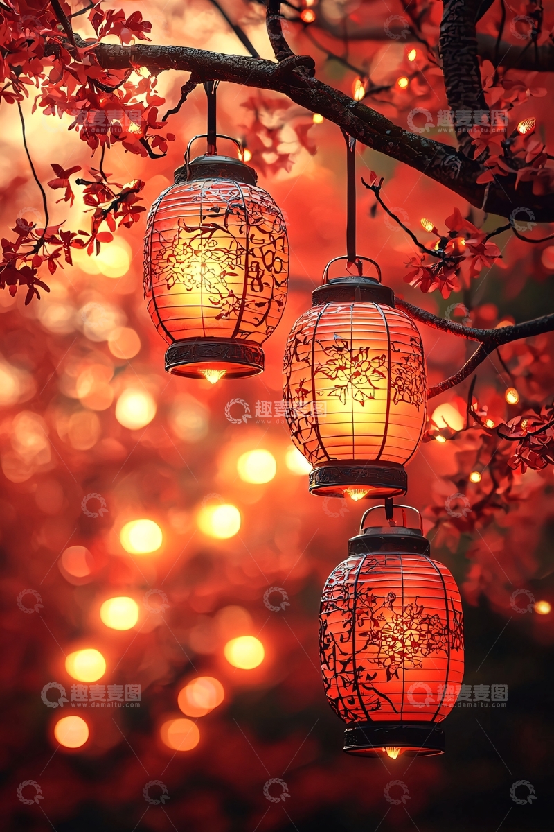 高清大图下载【趣麦麦图】红灯笼