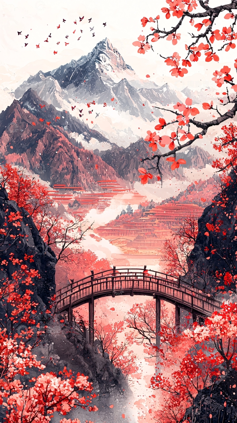 高清大图下载【趣麦麦图】水墨画