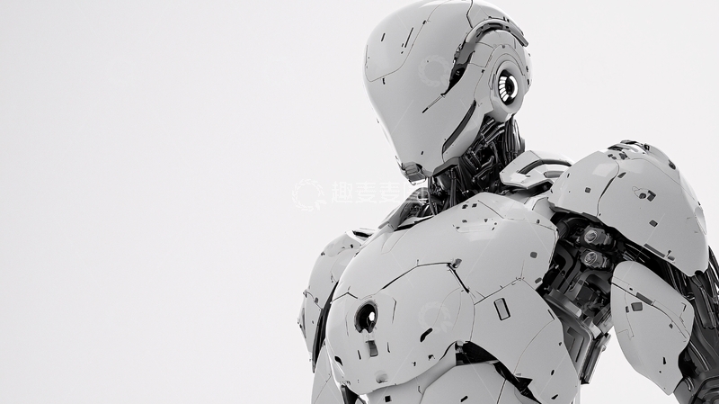 高清大图下载【趣麦麦图】未来感机器人