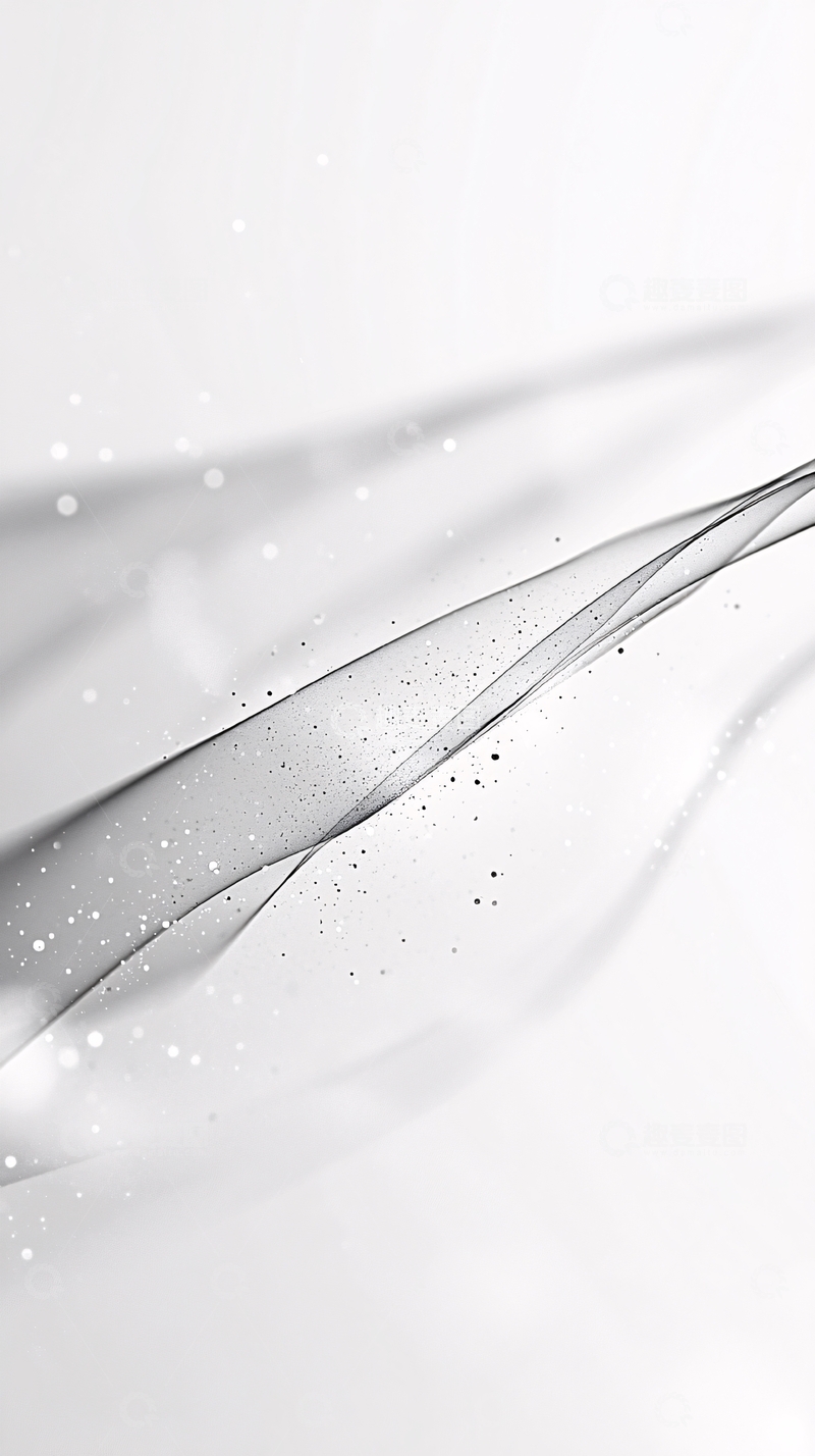 高清大图下载【趣麦麦图】灰色抽象波浪背景