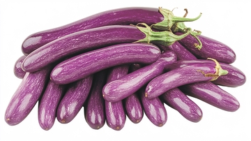 紫色长茄子