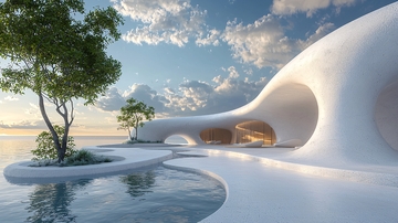 海边现代风格建筑