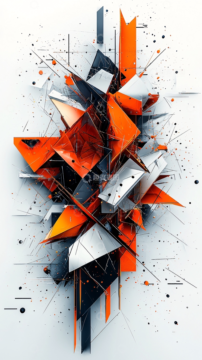 高清大图下载【趣麦麦图】抽象几何