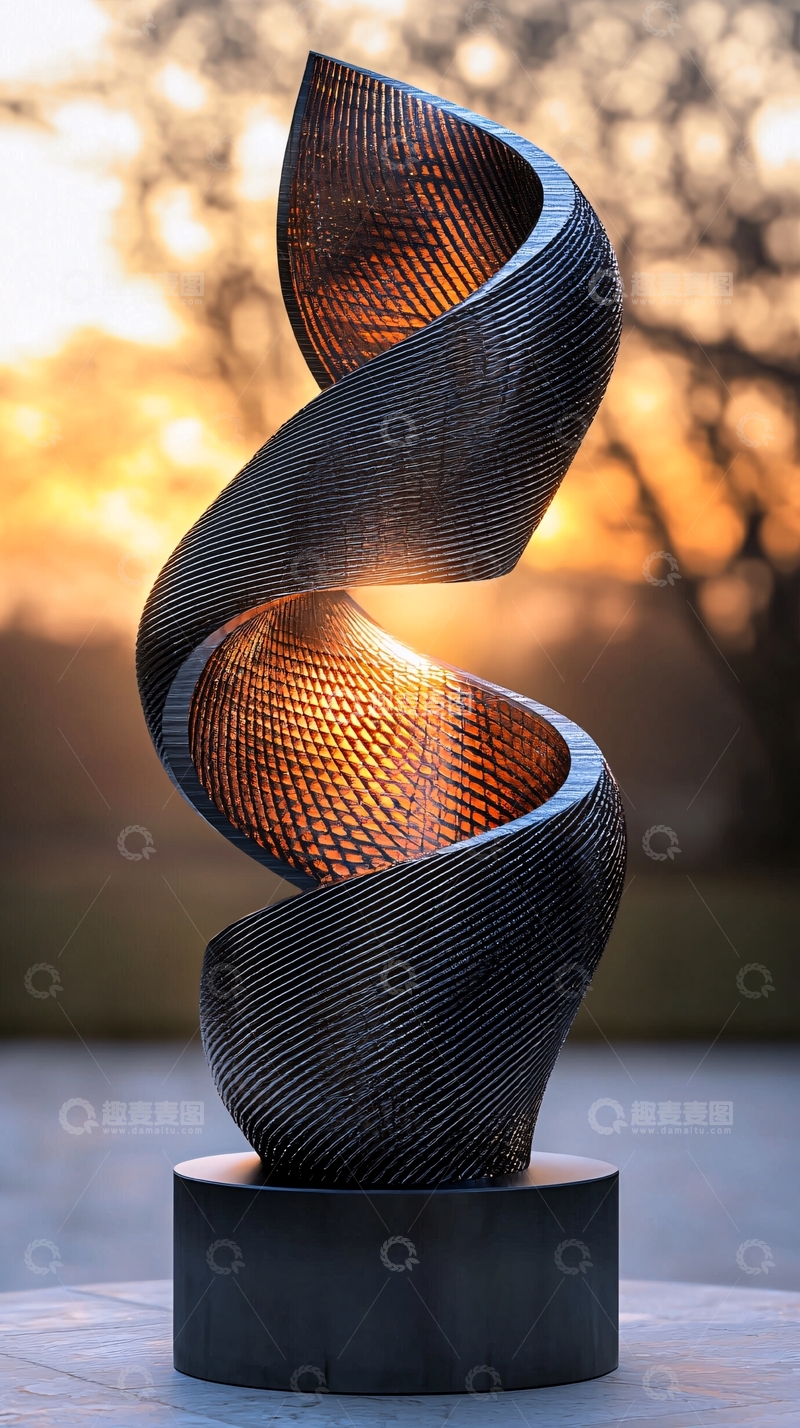 高清大图下载【趣麦麦图】抽象雕塑