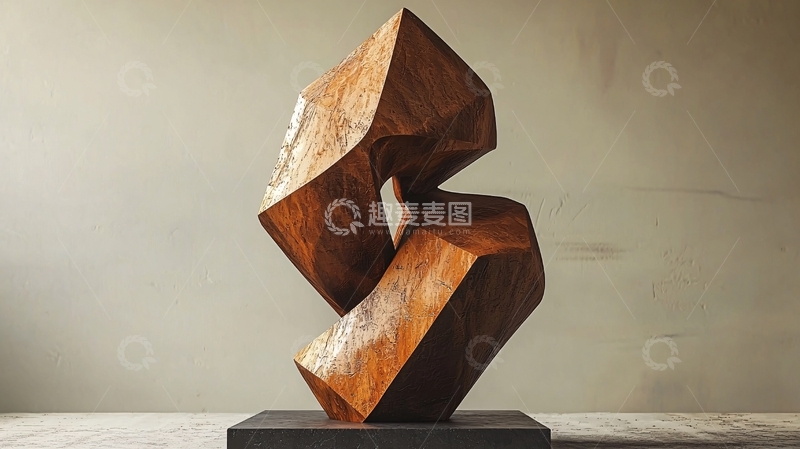 高清大图下载【趣麦麦图】抽象木雕
