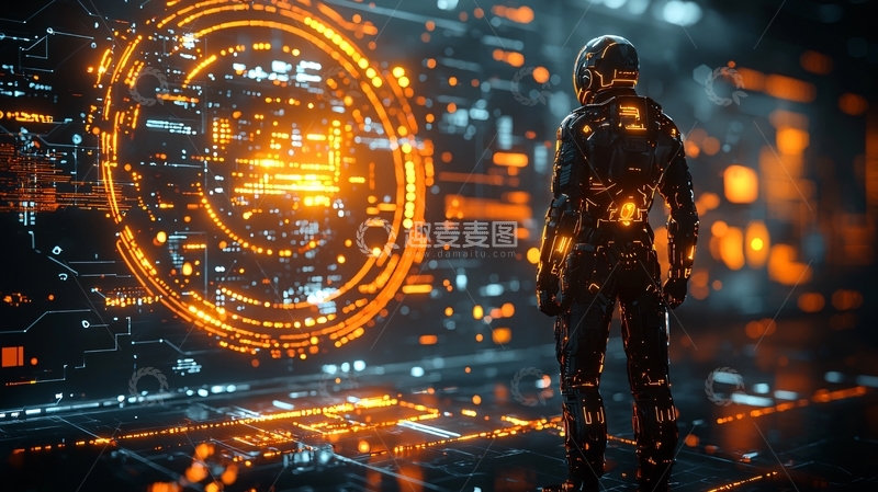 高清大图下载【趣麦麦图】未来科技