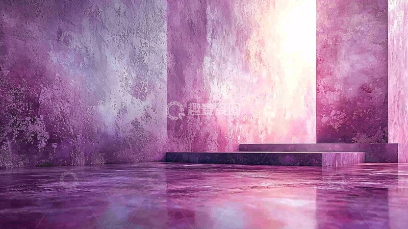 高清大图下载【趣麦麦图】紫色系抽象背景