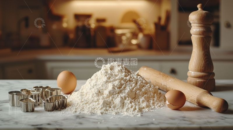 高清大图下载【趣麦麦图】烘焙材料