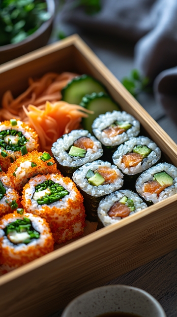美味寿司卷组合