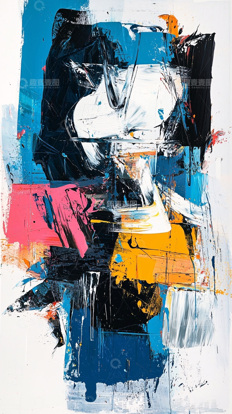 高清大图下载【趣麦麦图】抽象人物