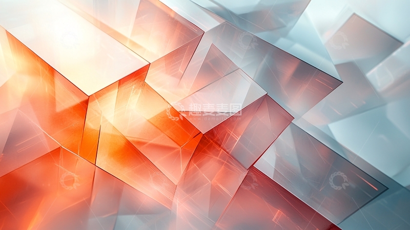 高清大图下载【趣麦麦图】抽象几何背景