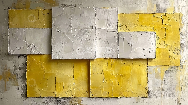 高清大图下载【趣麦麦图】抽象拼贴画