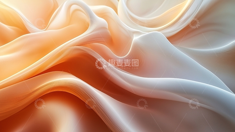 高清大图下载【趣麦麦图】丝绸质感高清背景图