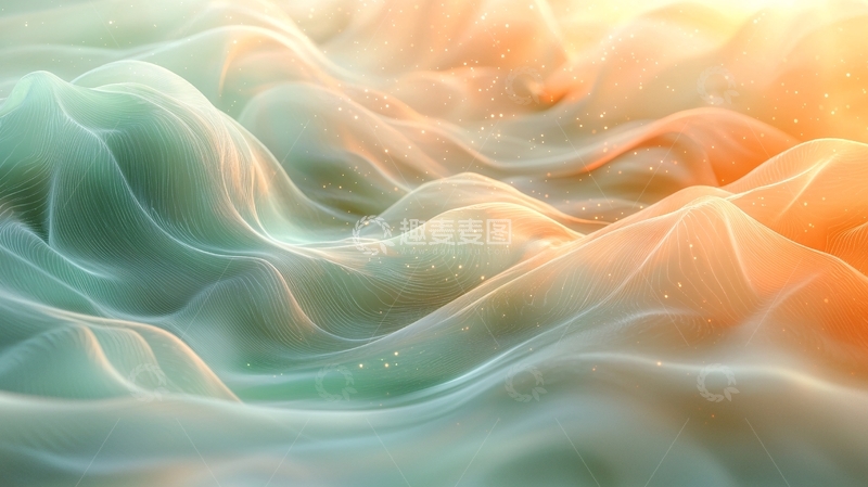 高清大图下载【趣麦麦图】轻柔飘逸的丝绸质感