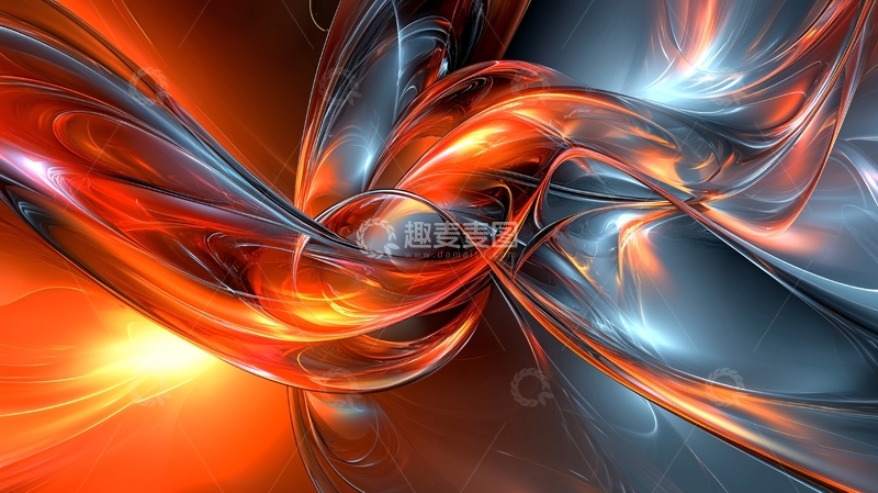 高清大图下载【趣麦麦图】抽象流体