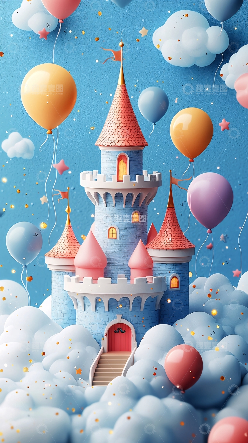 高清大图下载【趣麦麦图】梦幻城堡