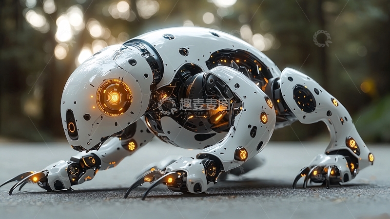 高清大图下载【趣麦麦图】机械宠物