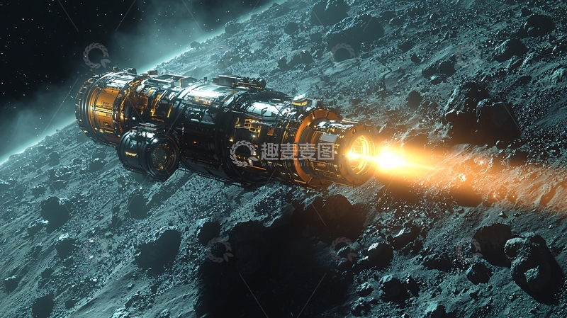 高清大图下载【趣麦麦图】月球着陆器