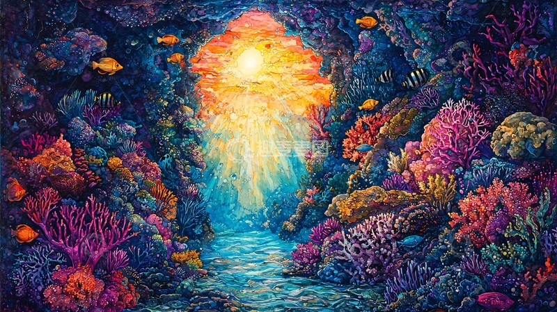 高清大图下载【趣麦麦图】海底世界