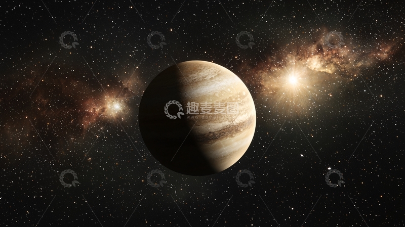 高清大图下载【趣麦麦图】木星高清太空图片