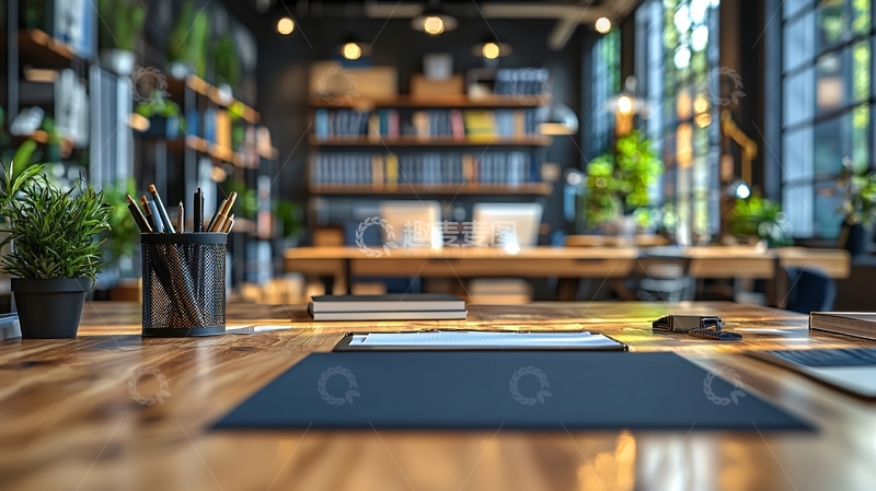 高清大图下载【趣麦麦图】现代简约办公桌