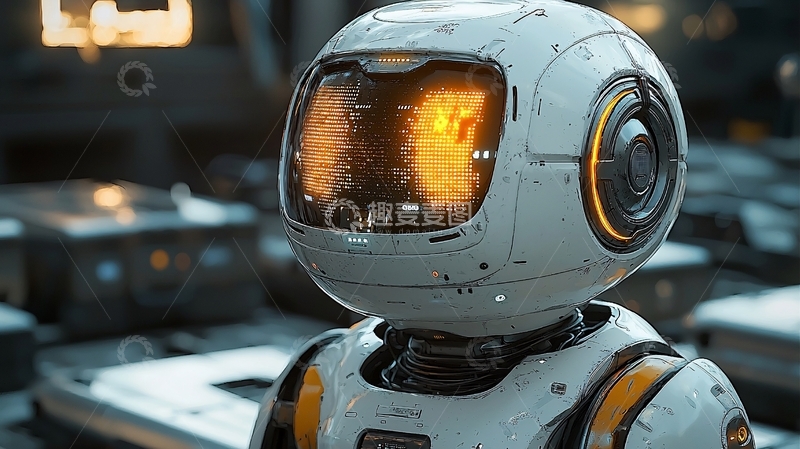 高清大图下载【趣麦麦图】未来机器人