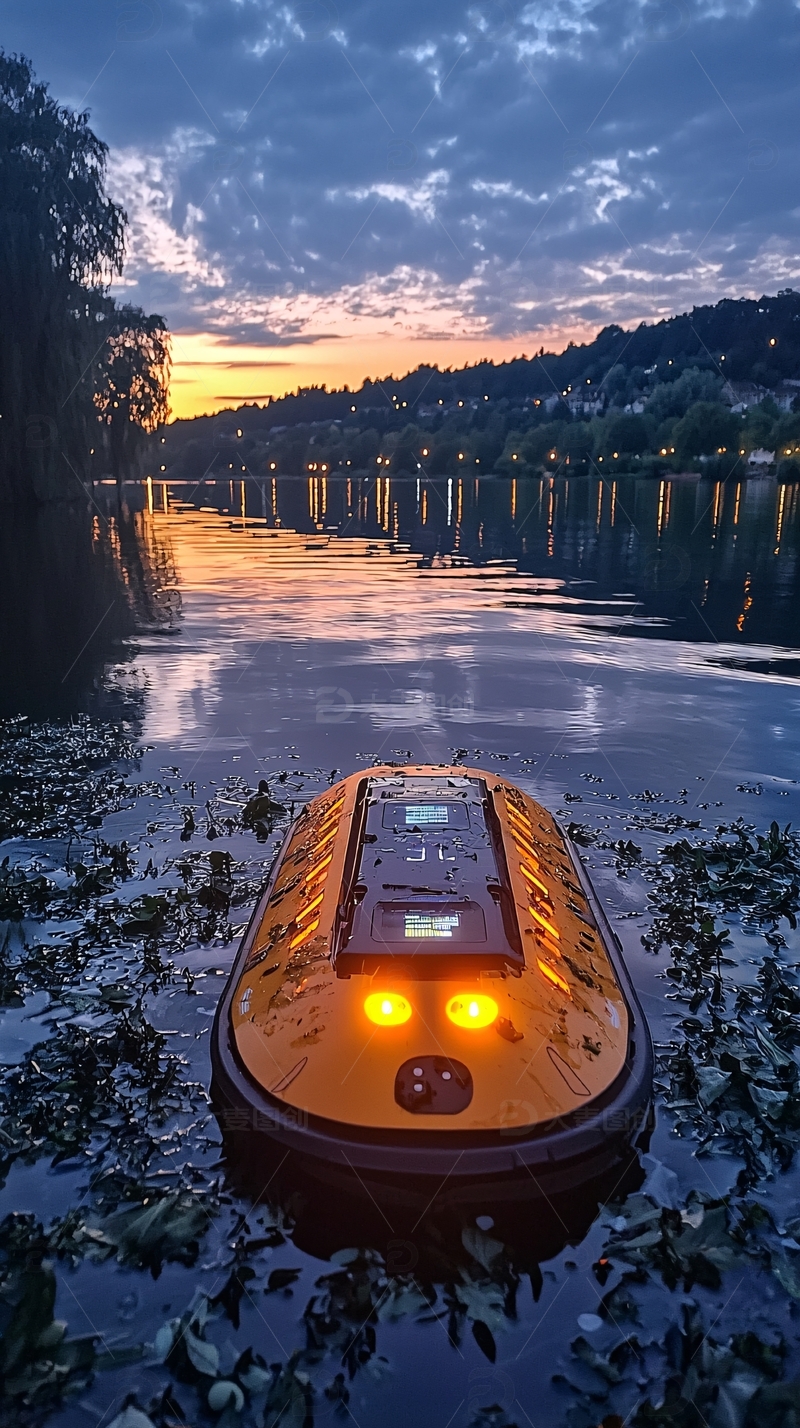 高清大图下载【趣麦麦图】橙色水上漂浮设备