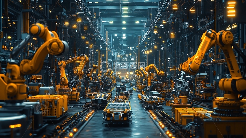 高清大图下载【趣麦麦图】未来工厂